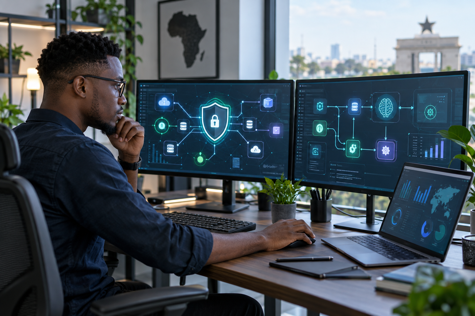 Cybersecurity and secure systems monitoring